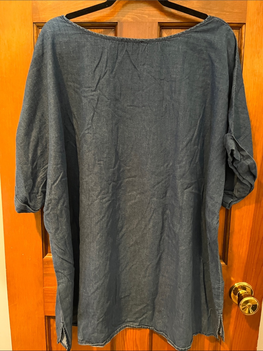 Lane Bryant Denim Top - Picture 2 of 6